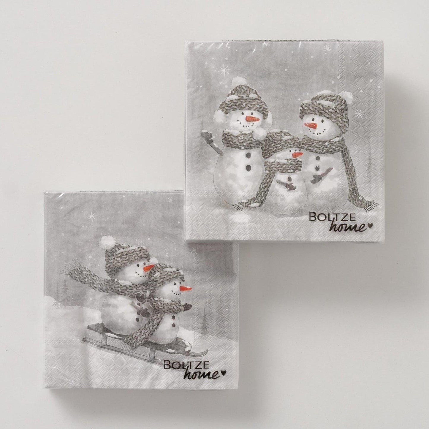 Boltze home servetten frosty pak a 20 16,5x16,5x3cm