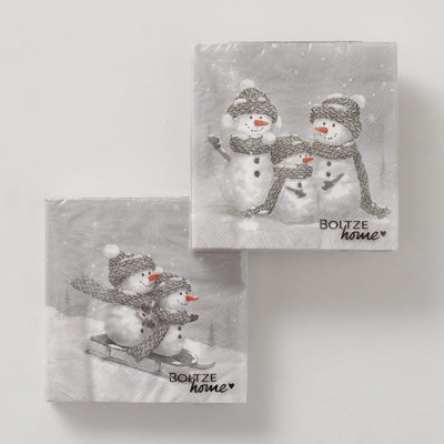 Boltze home servetten frosty pak a 20 16,5x16,5x3cm