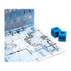 White goblin games - railroad ink (diepblauwe versie) - dobbelspel - 1 tot 6 spelers - roll write - puzzelspel - voor de hele familie