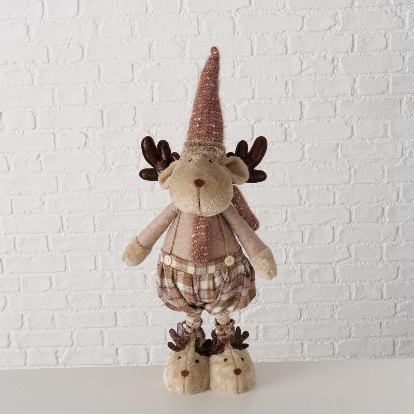 Boltze home figuur hert kaley bruin 32x17x112cm