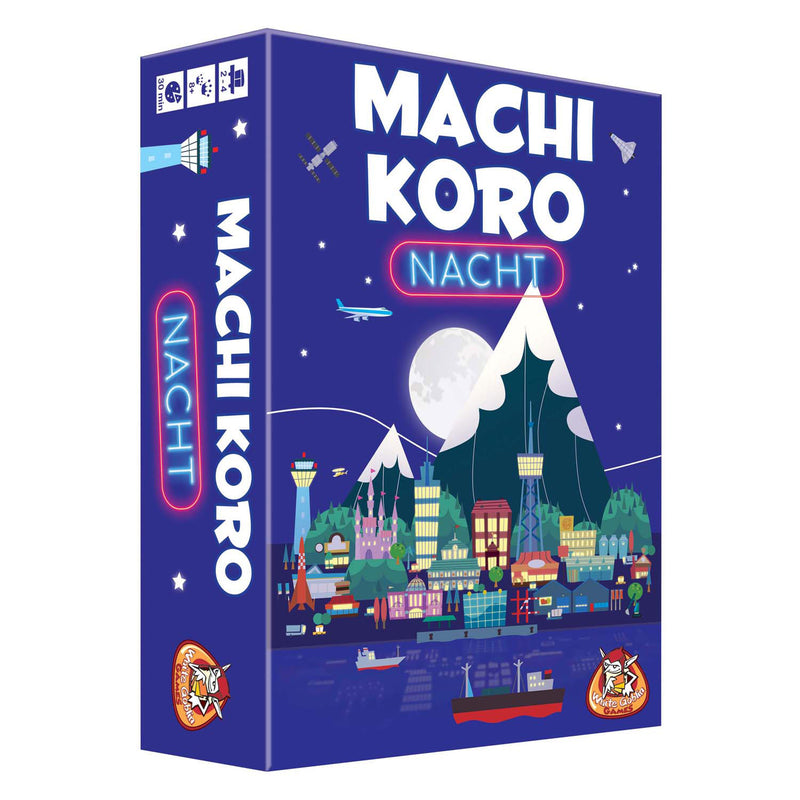 White goblin games - machi koro nacht - familiespel - 2 tot 4 spelers - 30 minuten - vanaf 8 jaar