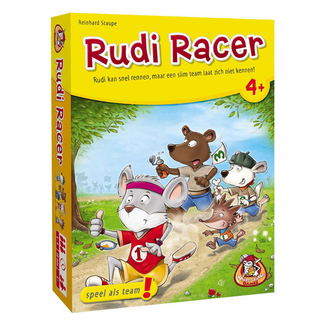 White goblin games rudi racer - gele reeks kaartspel