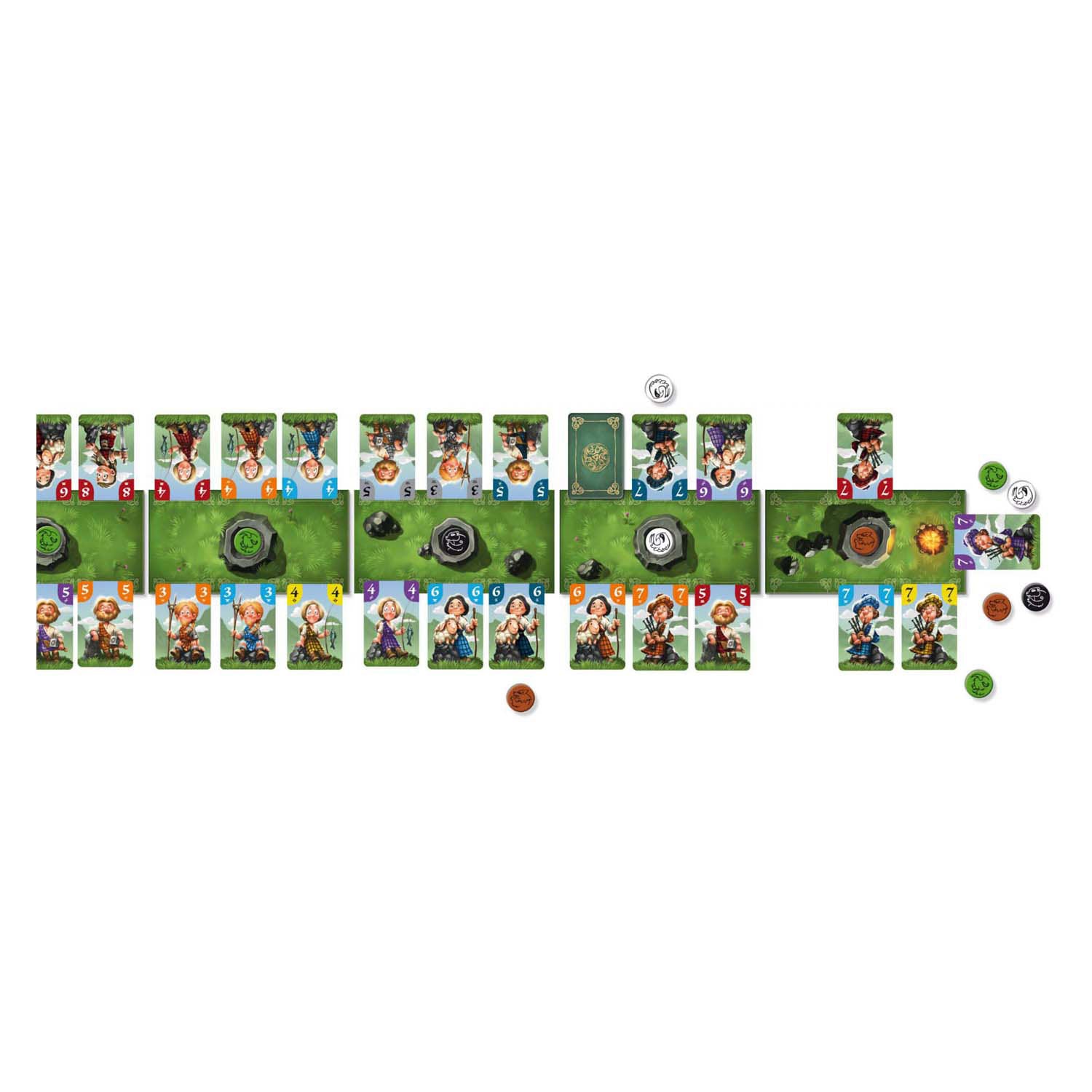 White goblin games sluwe schotten - kaartspel