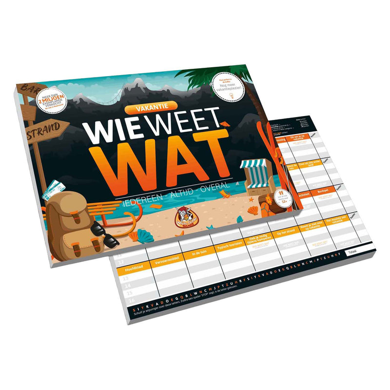 White goblin games wie weet wat - vakantie