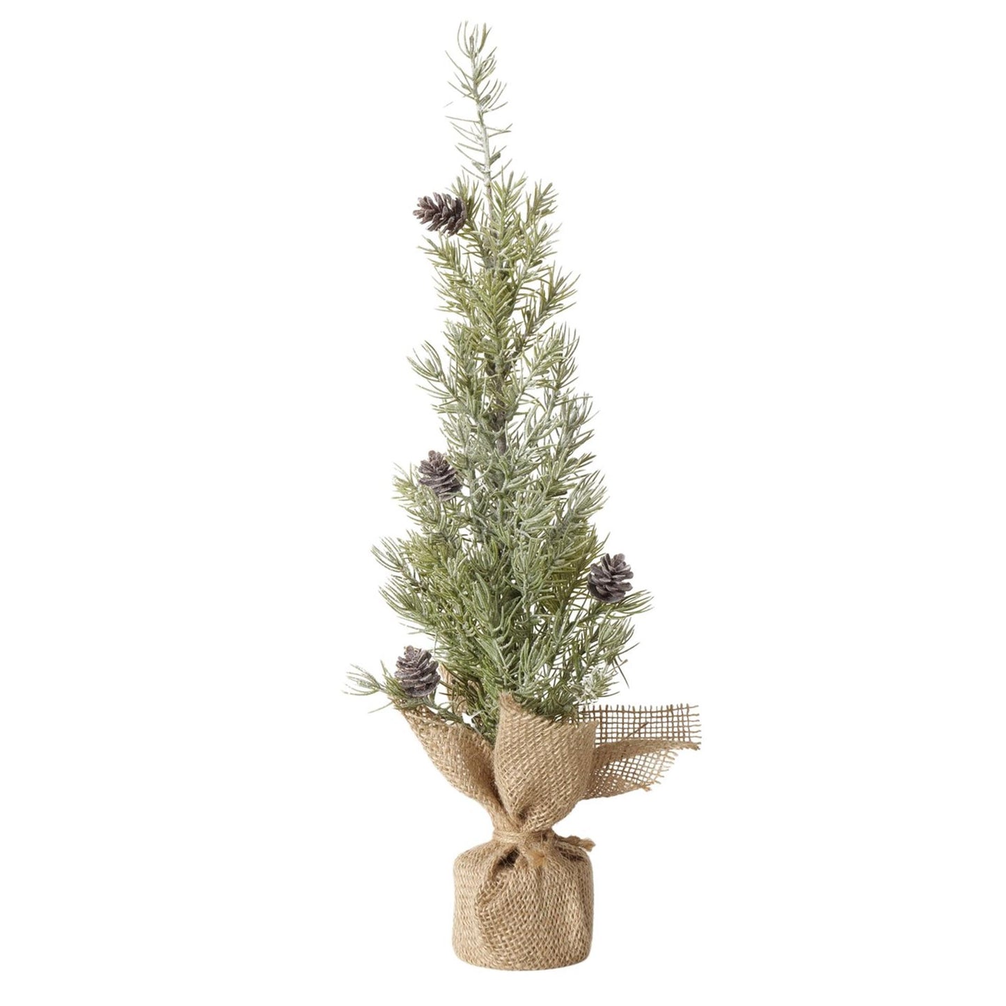 Boltze home kunstkerstboom in jute zak pijnboom ø15xh51cm