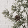 Boltze home decoratietak pijnboom 50x24x6cm