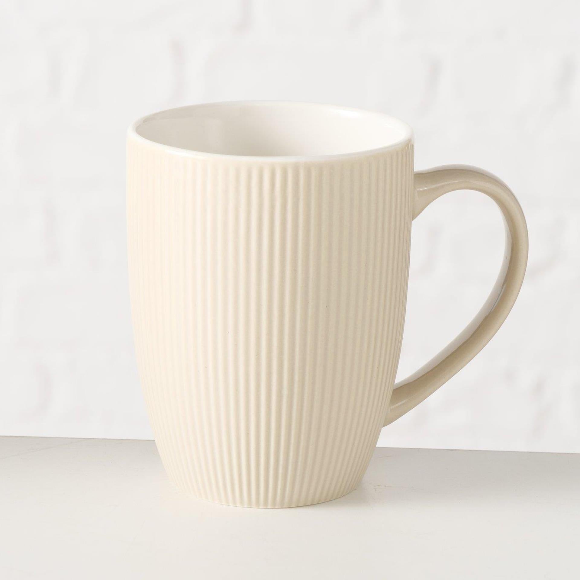 Boltze home mok beige 290ml ø7,5cm