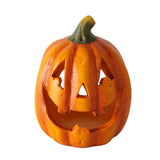 Boltze home theelichthouder pompoen zucca 10x9x12,3cm - afbeelding 1