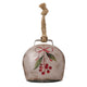 Boltze home decohanger klok noelle beige 11,5x5x12cm