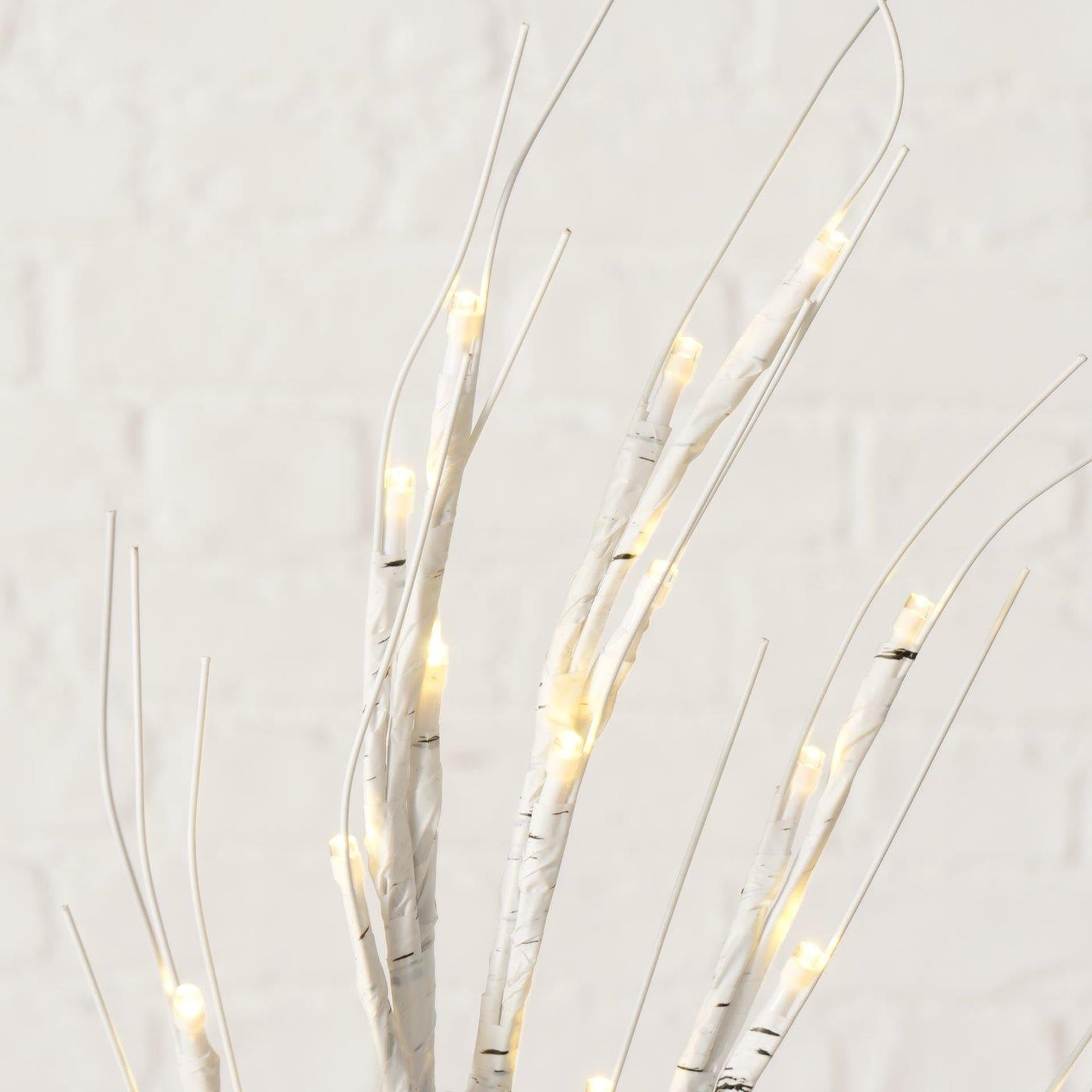 Boltze home decoratieboom jura led 10x10x53cm