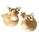 Boltze home figuur eland melvin 8x8x8,5cm 2 assorti