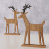 Boltze home figuur hert marono 20x5x30cm 2 assorti
