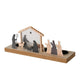 Boltze home kersttafereel belam 30x9,2x12,5cm