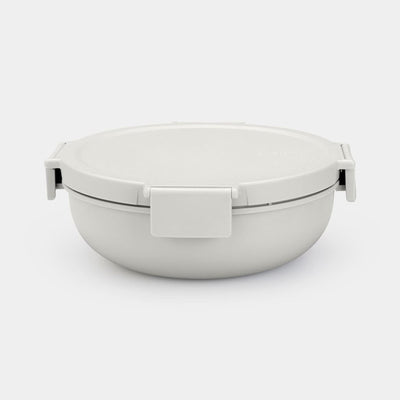 Brabantia saladebak 1,3l light grey