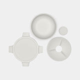 Brabantia make take saladebak 1,3l light grey - afbeelding 2