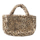 Boltze home tas leony luipaard 50x30x10cm