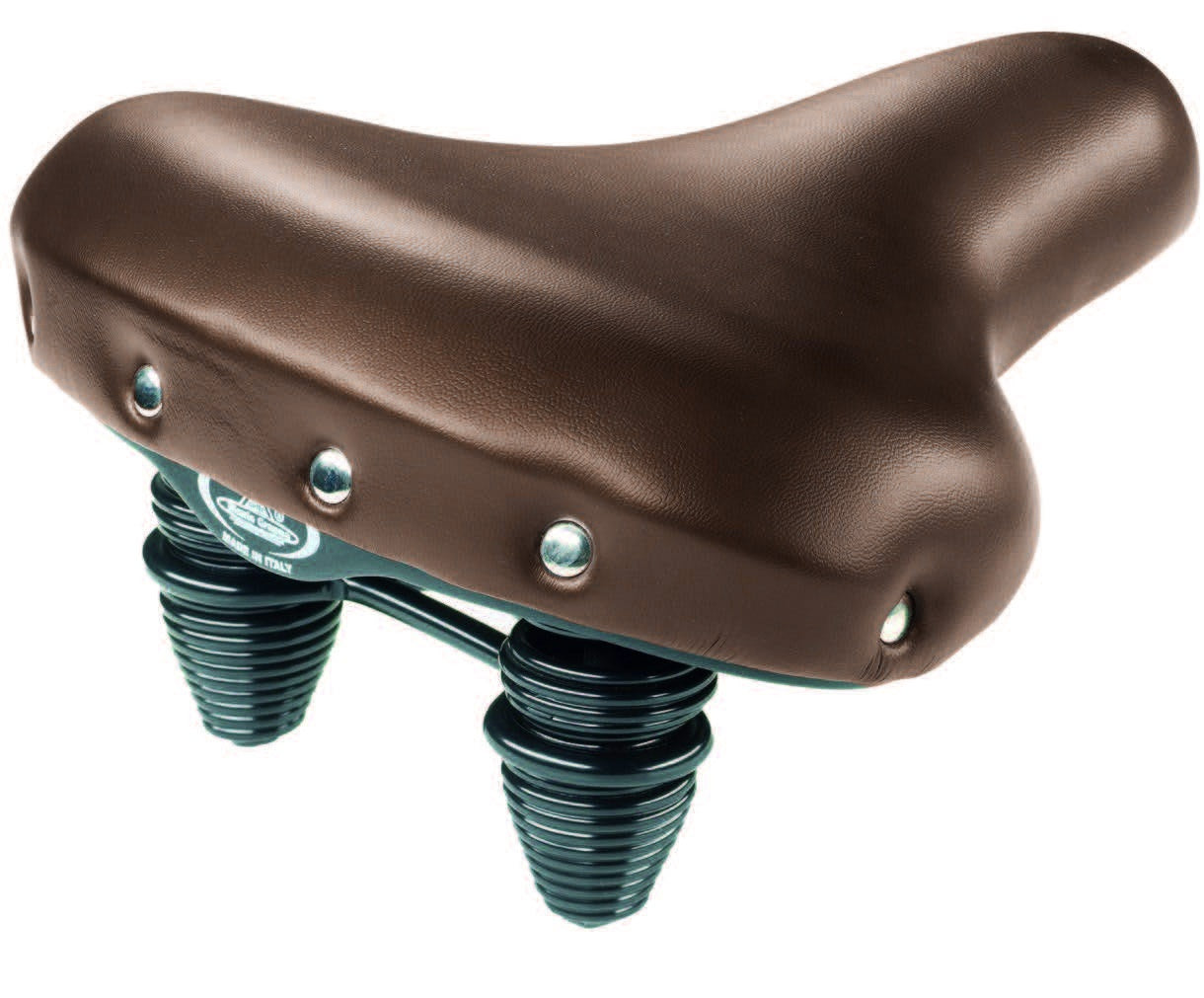 Selle montegrappa 1605 nevada met strop donker bruin op kaart