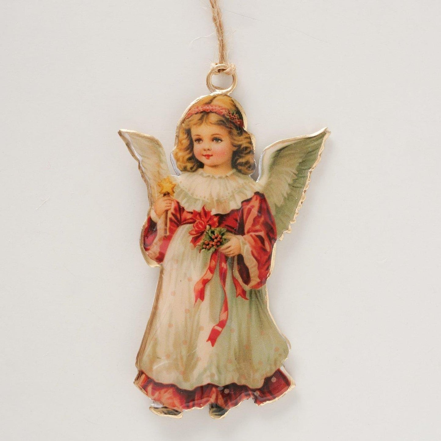 Boltze home kersthanger engel 8x11cm