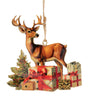 Boltze home kersthanger hert 14,5x15cm