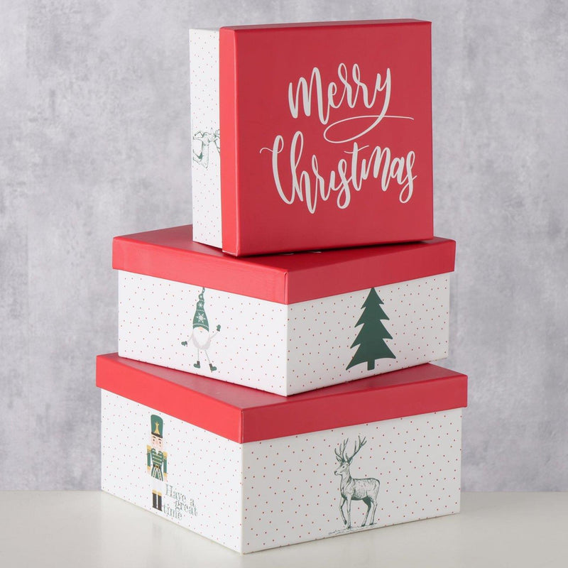 Boltze home geschenkdozen chrissy 3-dlg