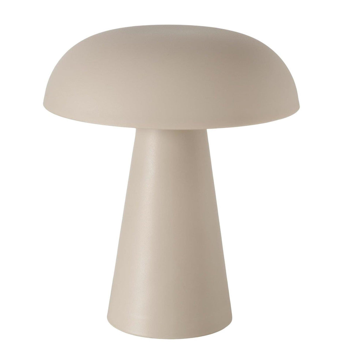 Boltze home led tafellamp adelia beige ã˜15xh17,5cm