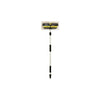 wasborstel met telescopische steel 95-160 cm geel