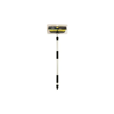 wasborstel met telescopische steel 95-160 cm geel