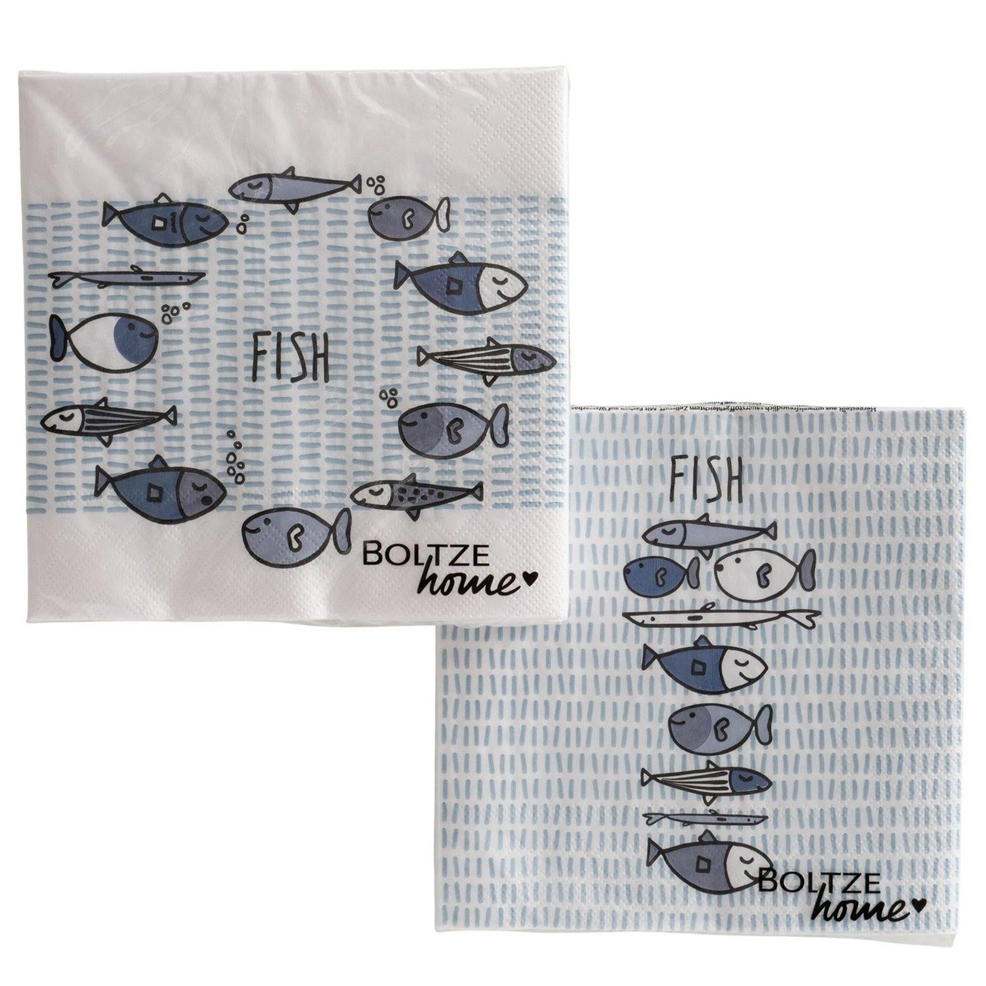 Boltze home servetten vis servetten vissen