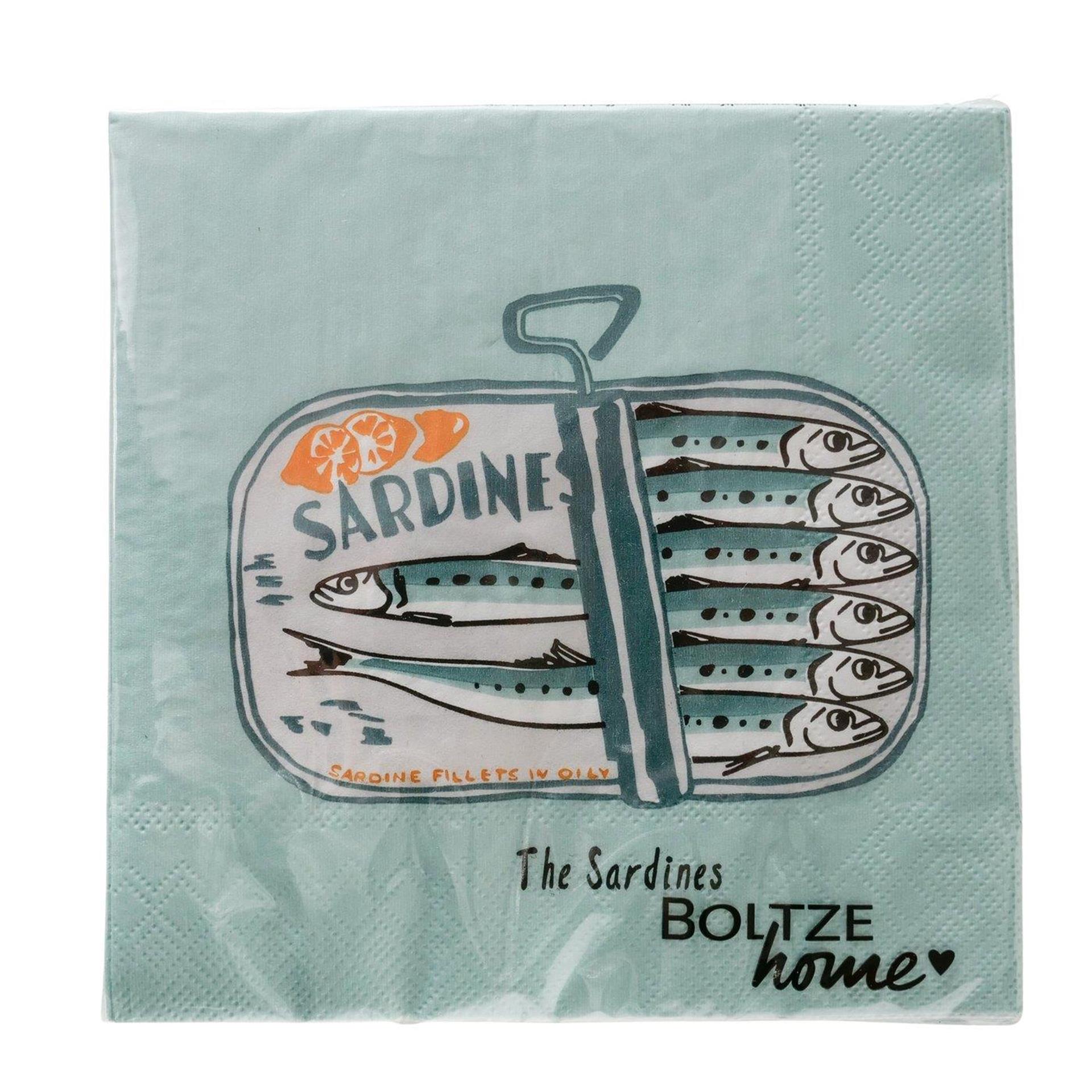 Boltze home servetten sardine 16,5x3cm
