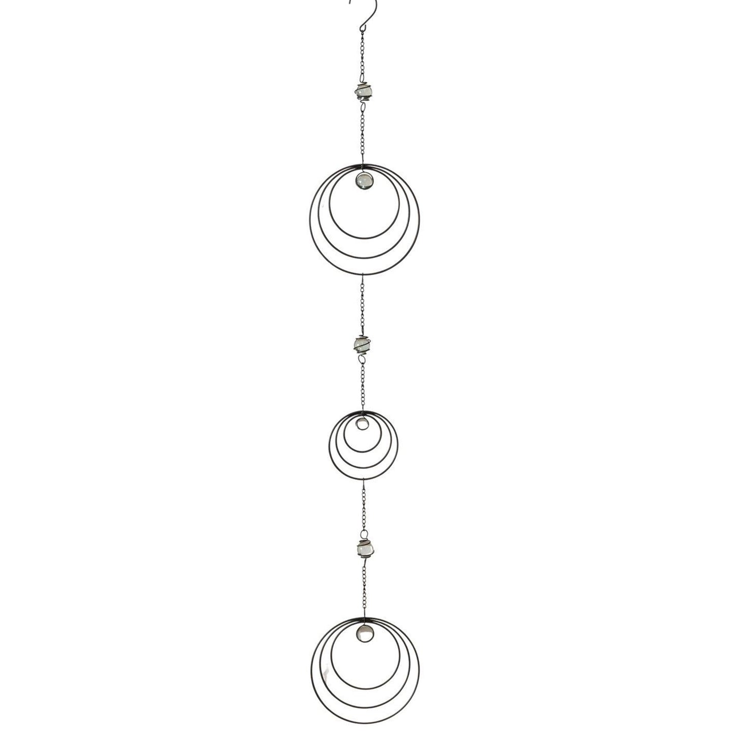 Boltze home guirlande sarona 15x2,5x100cm metaal glas