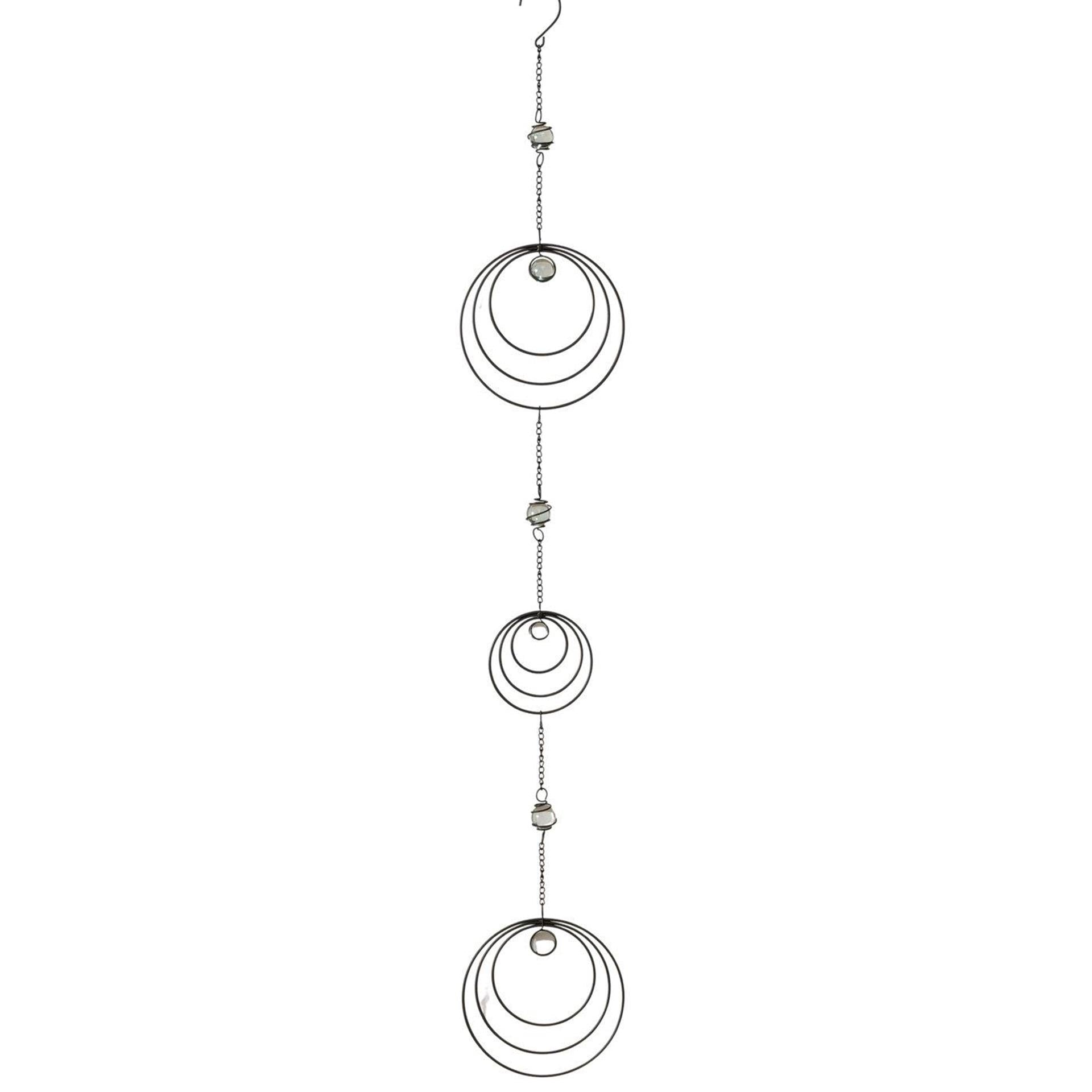 Boltze home guirlande sarona 15x2,5x100cm metaal glas