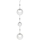 Boltze home guirlande sarona 15x2,5x100cm metaal glas