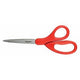 Schaar scotch universal 1407 18 cm grijs, rood