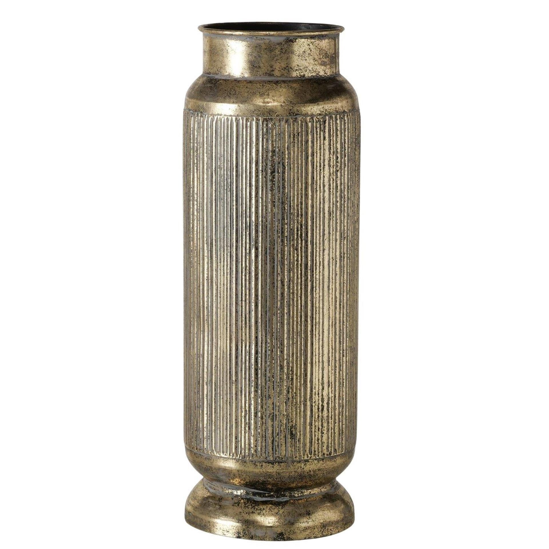 Boltze home vaas somerset metaal h50cm