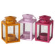 Boltze home lantaarn kimba 6x6x10,5cm 3 assorti