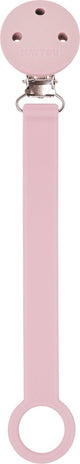 Nattou silicone - fopspeenketting met universele bevestiging - 21 cm - roze