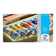 Van gogh • aquarelverf set in kunststof etui met 12 kleuren in tubes van 10ml - afbeelding 1