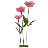 Boltze home decoratieve standaard bloem belia 30x17,5x158cm - afbeelding 1