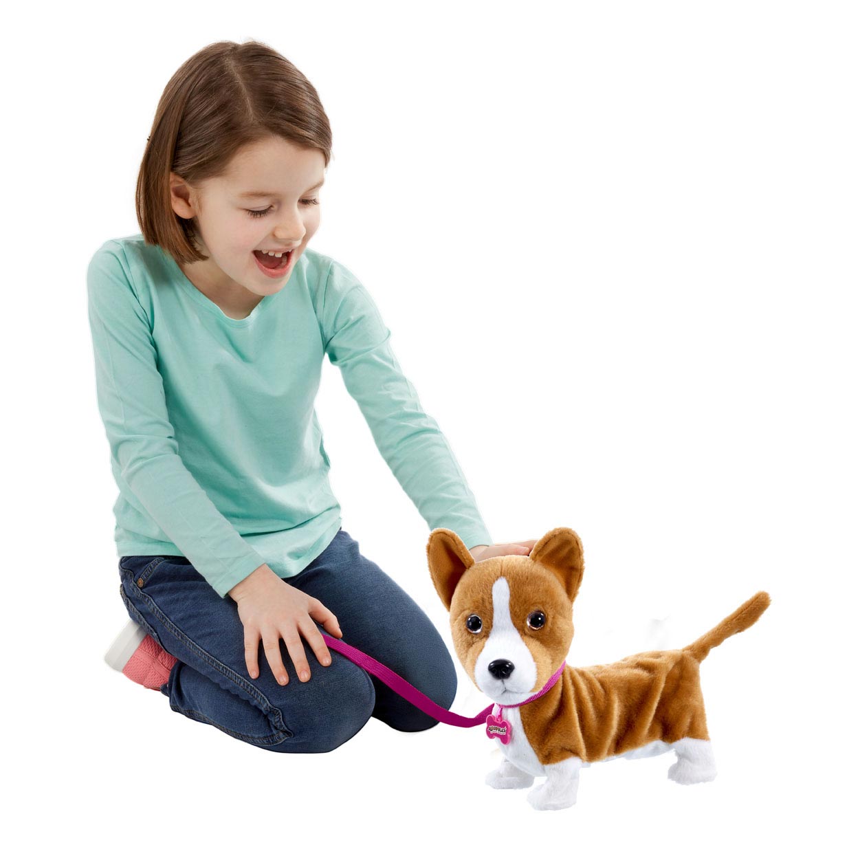 Animagic Lizzy Corgi Hond Interactieve Knuffel