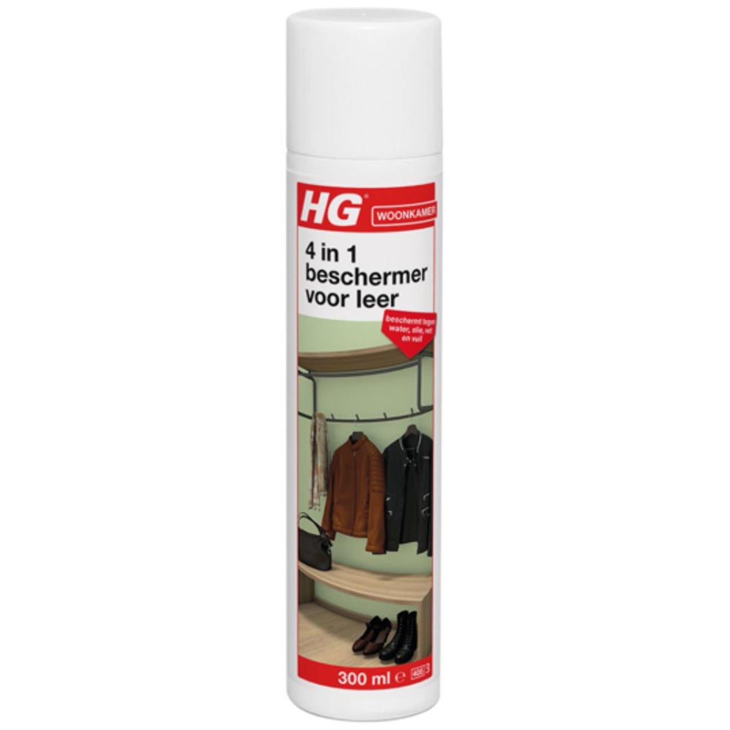 Hg water,olie,vet vuil dicht leder 300ml
