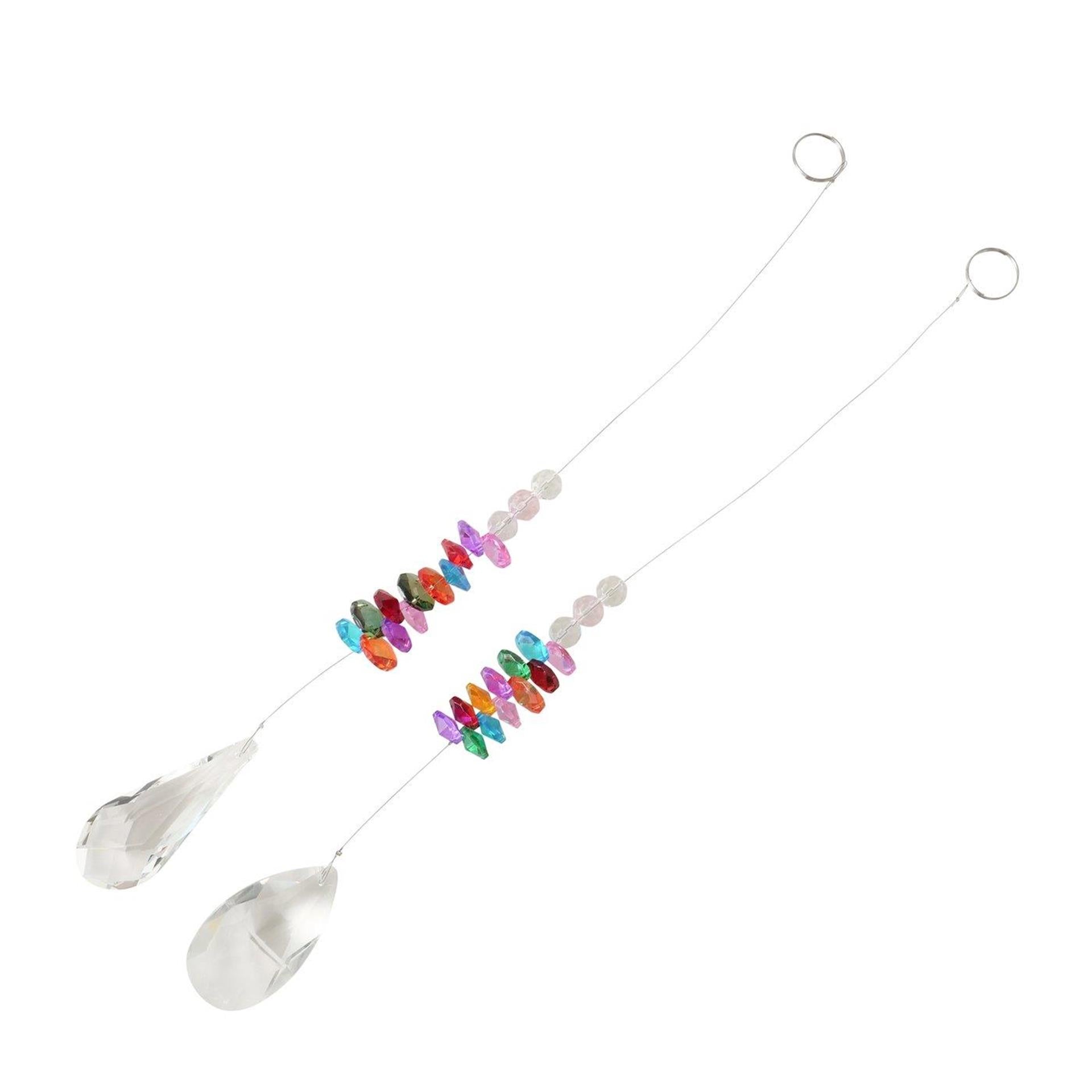 Boltze home decoratieve hanger suncatcher ø3xh40cm 2 assorti