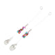 Boltze home decoratieve hanger suncatcher ø3xh40cm 2 assorti