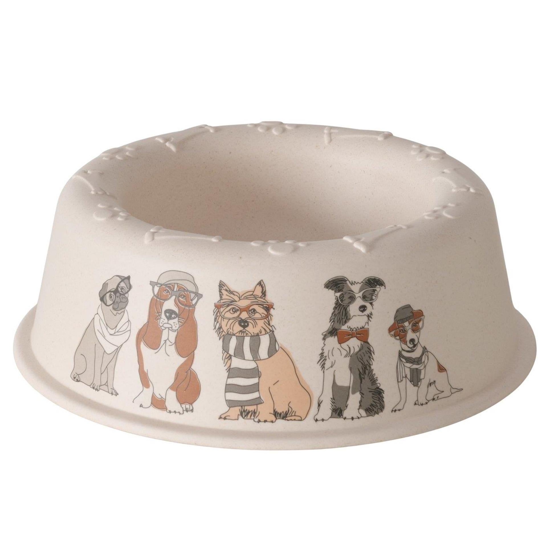 Boltze home voederbak archy hond ø20,8xh7cm