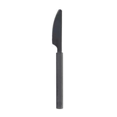 Duni kunststof messen granite 19cm 6st