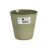 Duni kunststof beker hot stripes green 24cl - afbeelding 2