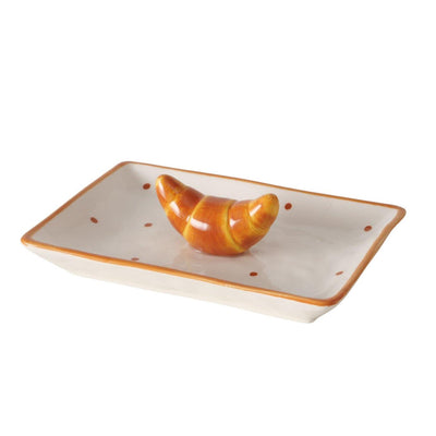 Boltze home schaal croissant 12,5x8,5cm