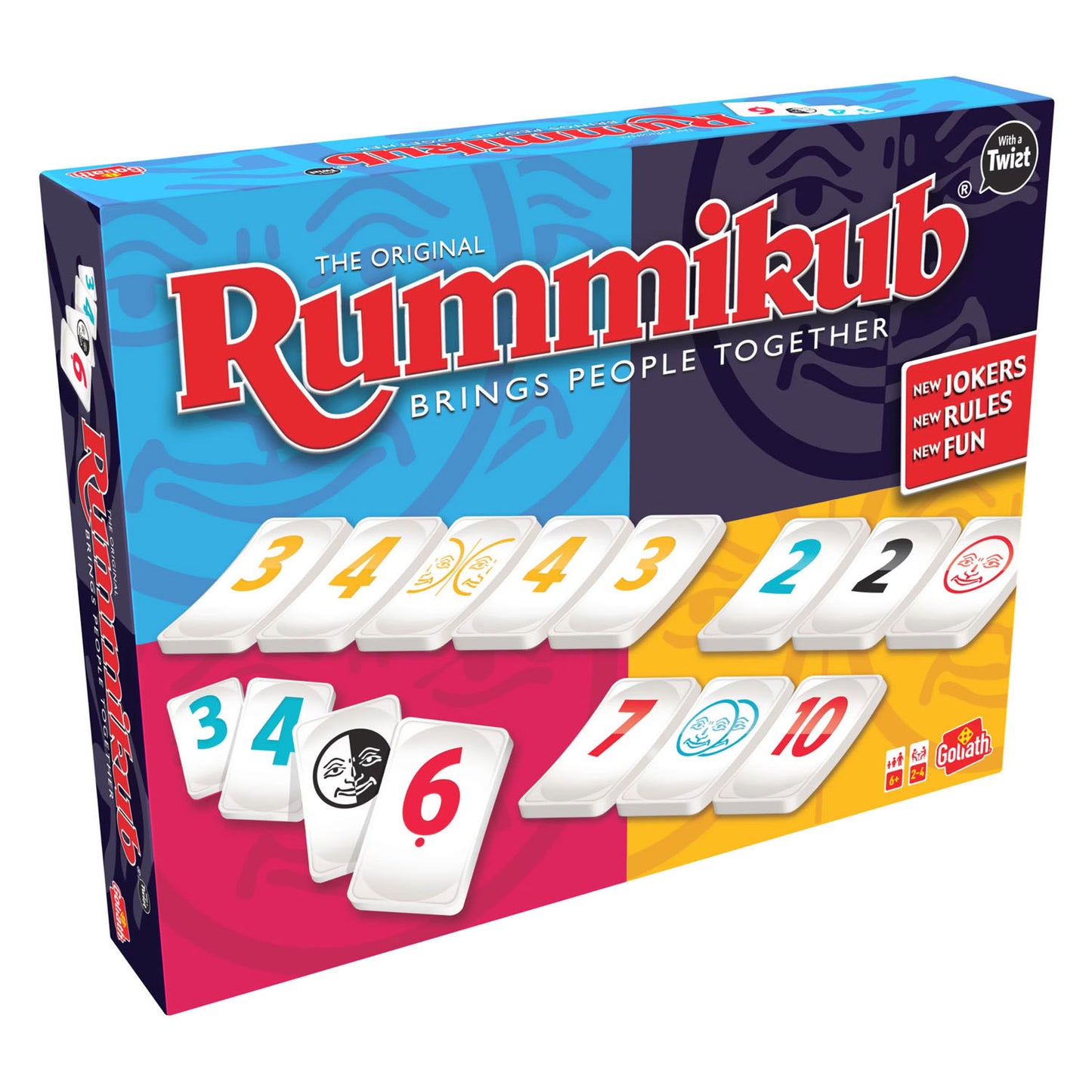 Goliath rummikub twist - bordspel - gezelschapsspel