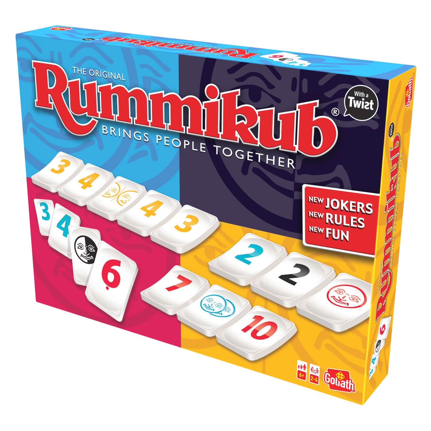 Goliath rummikub twist - bordspel - gezelschapsspel
