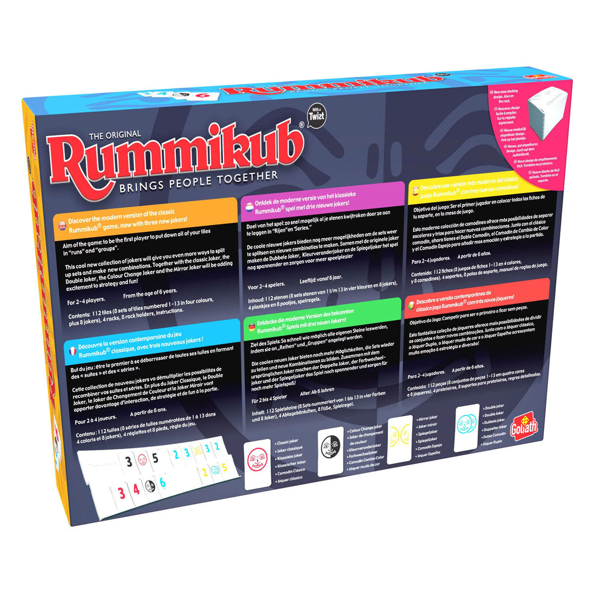 Goliath rummikub twist - bordspel - gezelschapsspel