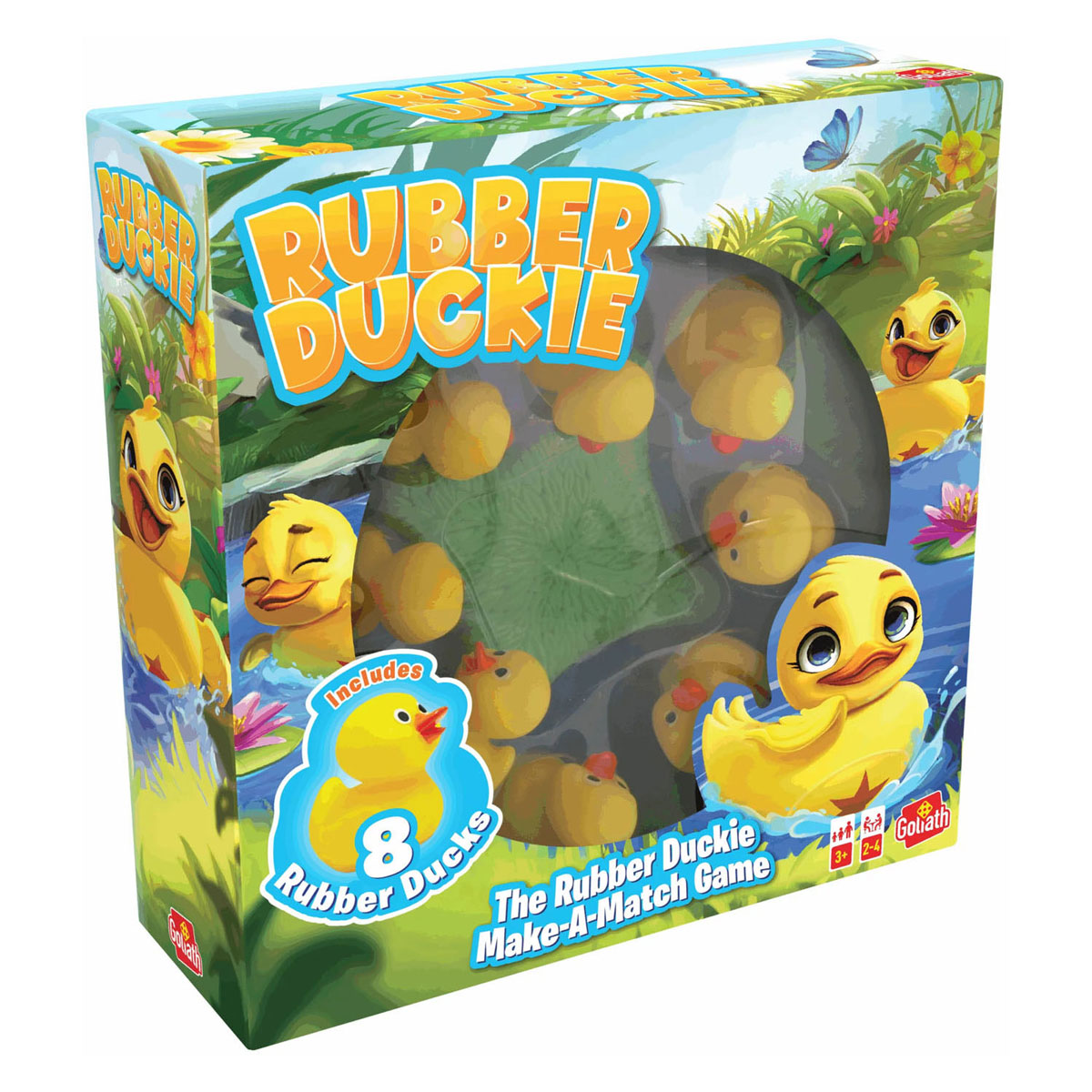 Goliath rubber duckie visspel